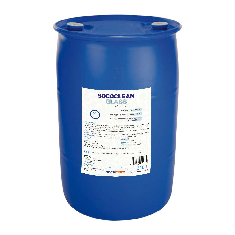 NETTOYANT SOCOCLEAN GLASS CLEANER 210 L