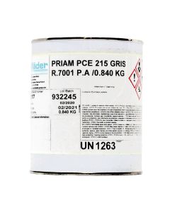 PRIMAIRE BI-COMPOSANT ANTI-CORROSION ÉPOXY PRIAM PCE 215 GREY7001 A .84KG