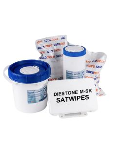 CLEANING SOLVENT-BASED WIPES DIESTONE M-SK, SATWIPE 12/BOX