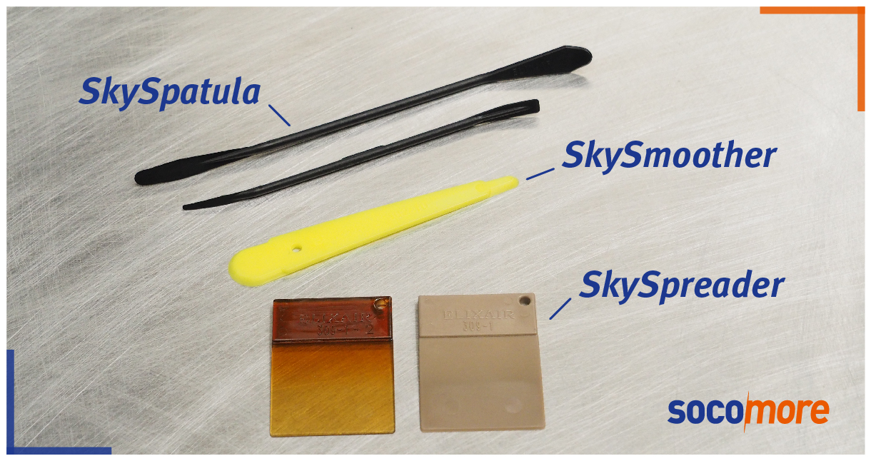 SkySpatula, SkySmoother and SkySpreader: a range of application tools