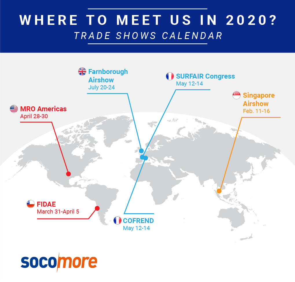 Trade shows 2020 Socomore